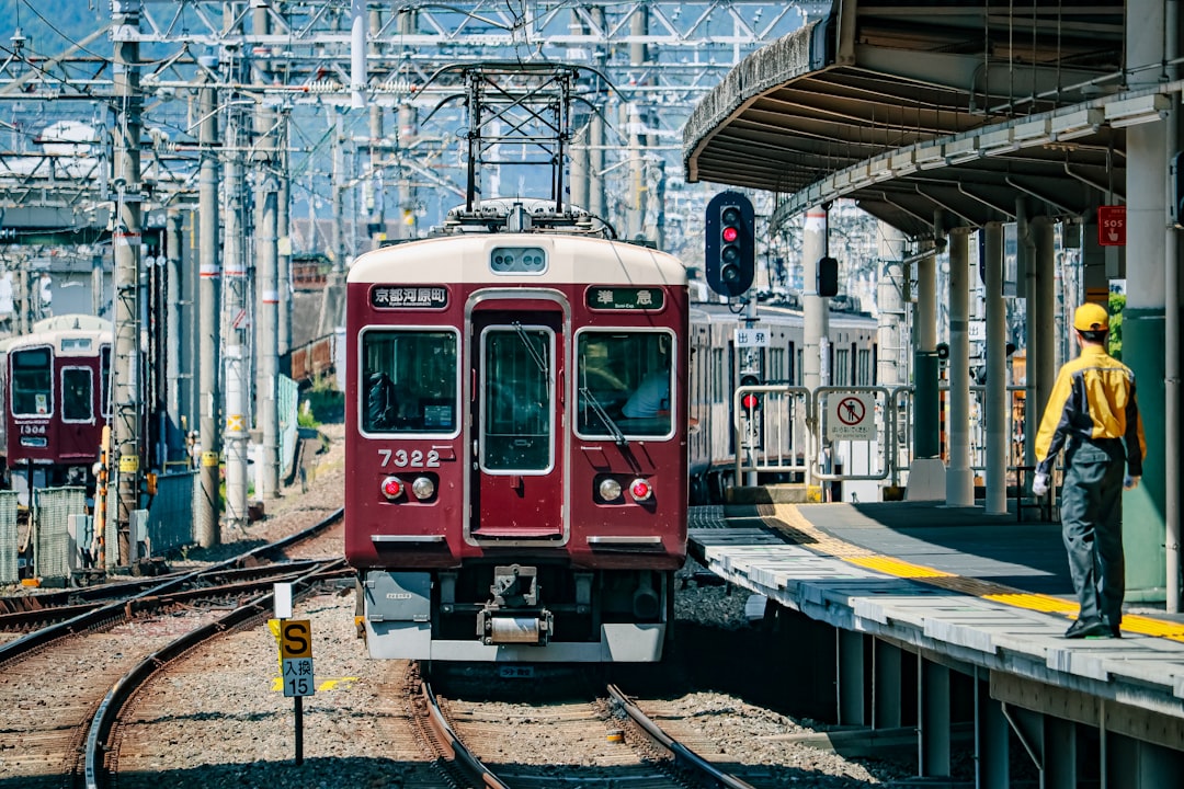 Local railway in Kyoto for planning IC card travel in Japan