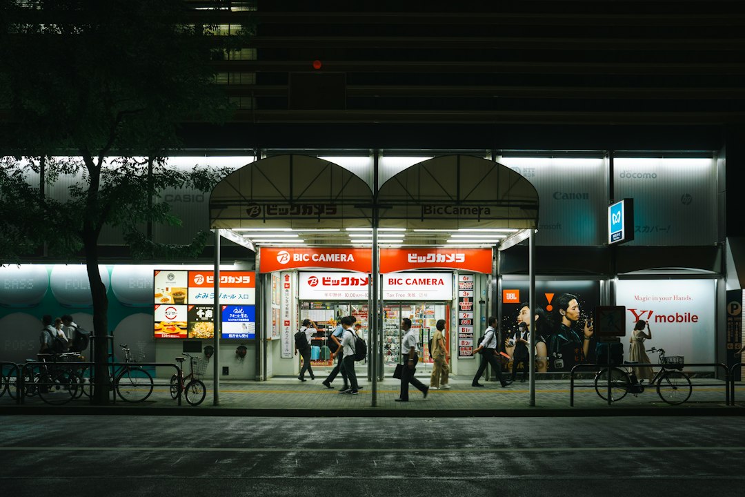 Electronics store in Tokyo for Japan shopping planning