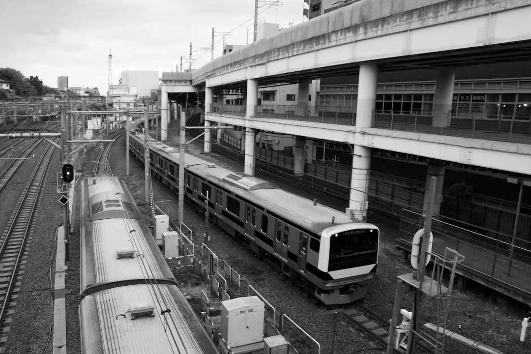 Local trains near a Tokyo station for Japan IC card trip planning